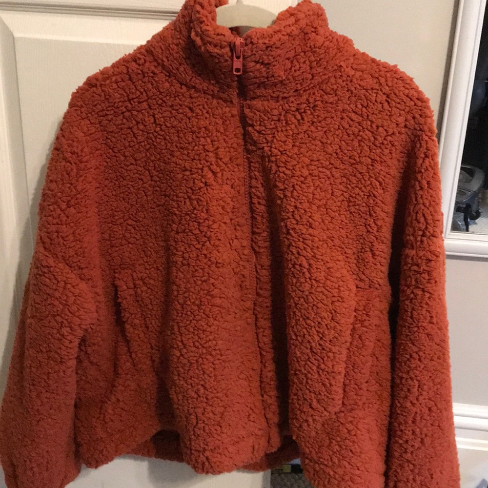 Urban Outfitters Crop Sherpa